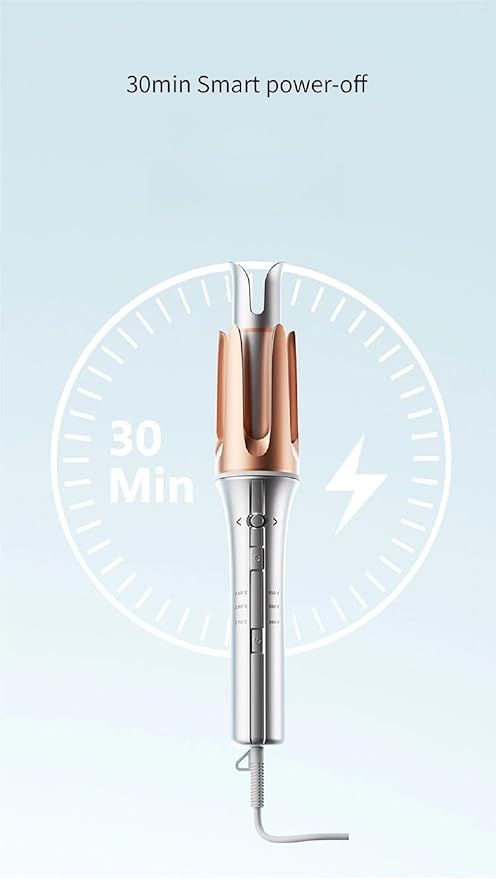 Fully Automatic Curling Iron 30 Second Rapid Heating 3-Speed Intelligent Temperature Control Suitable For Different Hair Types Thickened Anti Perm Teeth and 30 Minute Intelligent Power-off. (25MM)