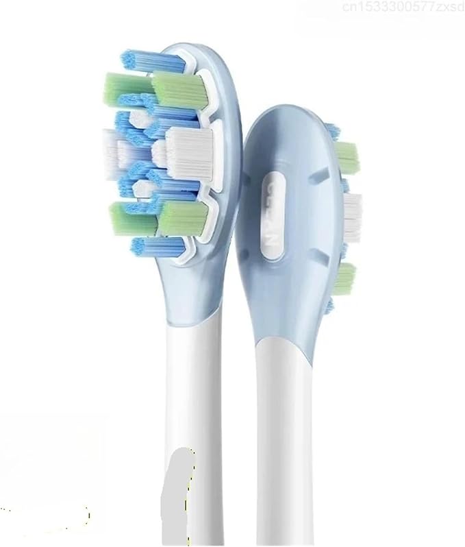 Vibrating Electric Toothbrush Head 3-Pack Sonic Vibration Accessories(Caring Version)