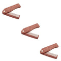 Didiseaon 3pcs Wooden Pocket Comb Mustache Comb Hair Accessory for Men Women Beard Brush Folding Beard Professional Styling Tool