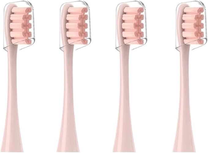 12Pcs Electric Toothbrush Rreplacement Heads Compatible for Oclean x pro Elite X ProFlowF1Air 2.with Hygienic Caps(Pink)