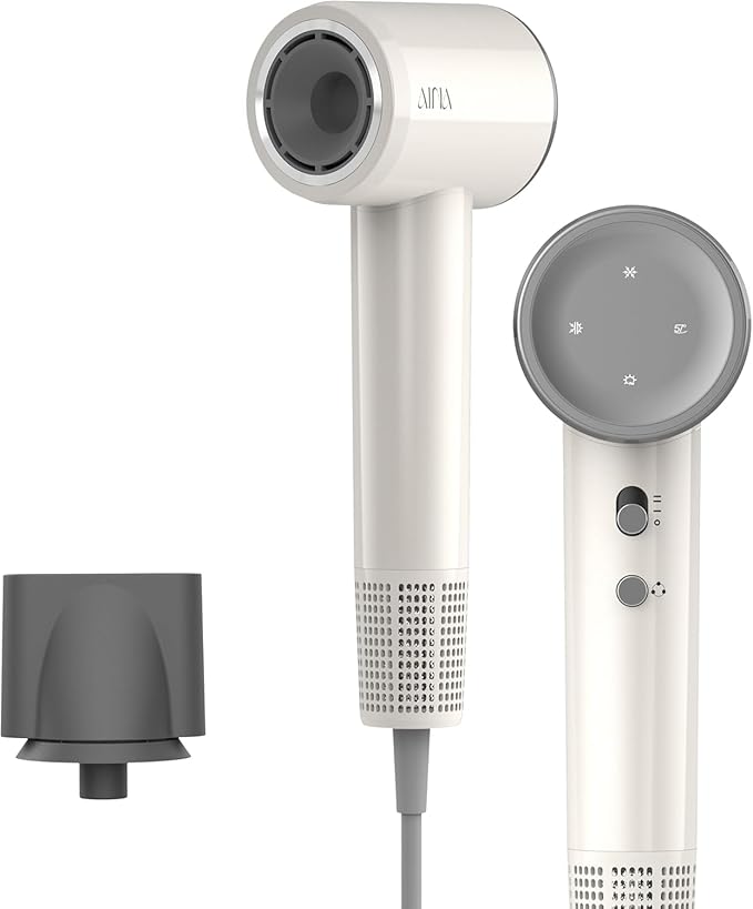 AINA high Speed Hair Dryer Blow Dryer with brushless Motor Ionic Compact for Travel A09