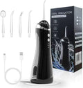 Water Flosser Cordless Rechargeable Large Capacity Something Nice Water Flosser 3 Modes &amp Multi-Pressure 4×360° Nozzles IPX7 Waterproof Flossing Cleaning Picks for Braces Home &amp Travel Us