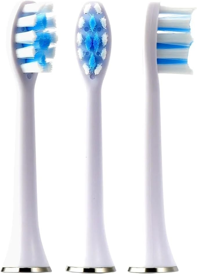 Replacement Toothbrush HeadsCompatible for SUBORT S7/Bair X7 X7S X11 X11S(8pcs White)