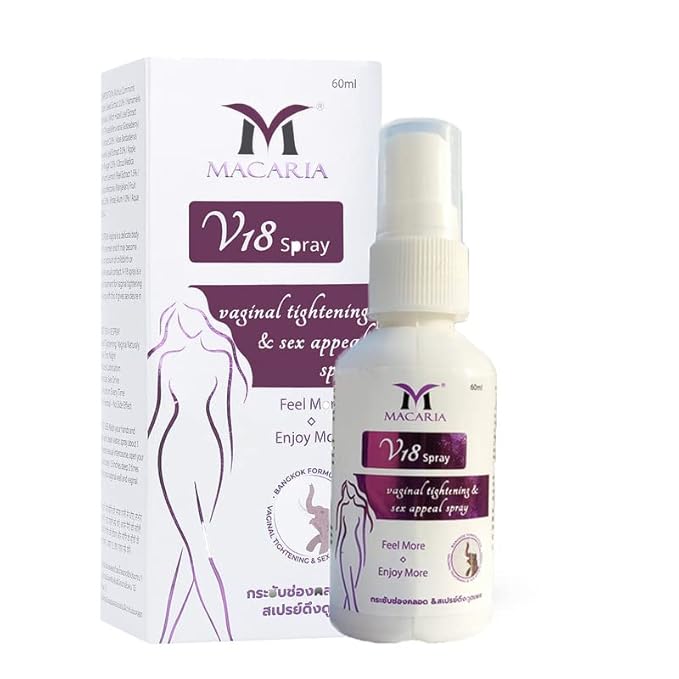 MACARIA Vaginal Pussy Yoni Tightening Shrink Spray for Women Intimate Parts Feminine Care for Porn Actress