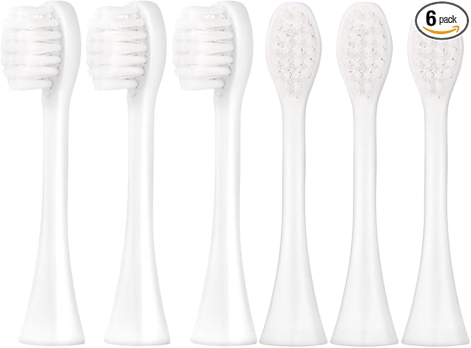 Pcs Replacement Toothbrush Heads for Curaprox Hydrosonic Electric Toothbrush Adults White