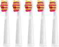 5-10Pcs Replacement Brush Heads for Seago Fairywill Electric Toothbrush FW SG 507 508 515 551 917 959 908 Dupont Bristle(5pcs Pink)