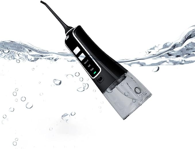 Water Flossers for Teeth Portable 300ML Electric Flosser Pick USB Rechargeable Water Teeth Cleaner Picks 3 Cleaning ModesIPX7 Waterproof (Color : B)