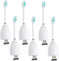 Replacement Electric Toothbrush HeadsCompatible for Philips HX7001 HX7022 HX-7002 HX7002 HX9500 HX9552 HX9553 HX9562(6 PCS)