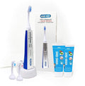 Emmi-dent Oral Waver Electric Toothbrush. Ideal for Sensitive Teeth Plaque Removal and More! Includes Nano-Bubble Toothpaste (Kids Gentle Vibration Oral Waver with 100% Ultrasound)