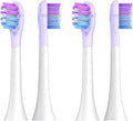 Electric Toothbrush Replacement Brush Head Compatible Phillip HX3/6/9 Series Premium Budget Medium Soft Bristle(YH751-PURPLE)
