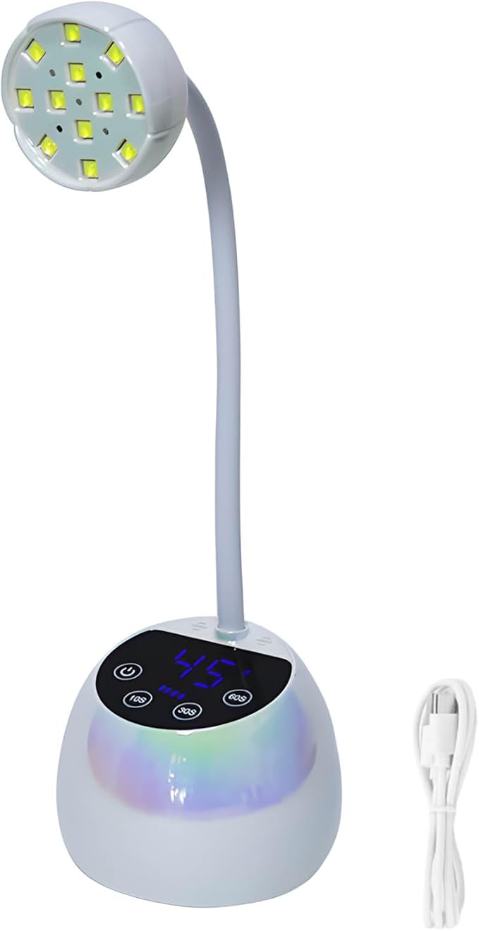 Mobile Transducer Unguis Dryer Rechargeable Battery Run Rapid Curing Light for Gel Rub and Polyacrylate Hoofs Plan Professional Rechargeable Unguis Lamp