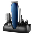 Hair Clipper Trimmer 5 In 1 Multifunctional Hair Clipper Shaver Nose Ear Eyebrow Trimmer Four Heads for Man USB Chargeable Hair Beard Trimmer (Color : With box)