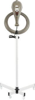 3 in 1 Stand Hair Dryer Orbiting Infrared Hair Dryer 950W Professional Hair Salon Color Processor Dryer with Adjustable Height &amp Wheels for Salon Home Use (Grey)