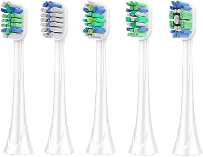 4 PCS Electric Toothbrush Replacement Head Tooth Brush Heads Compatible for HX3/6/9 Series Soft Bristles Nozzles(BL553)