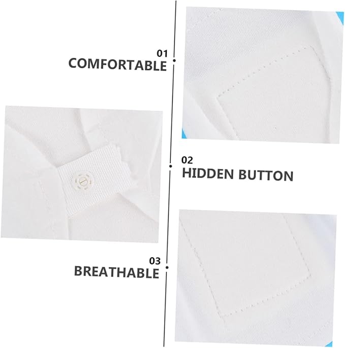 3Pcs Reusable Sanitary Pad Washable Mama Cloth Period Pads Reusable Menstrual Pads Cotton Absorbent Panty Liners Incontinence Pads Feminine Pads for Women Girls 270mm