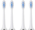 Compatible for SUBORT S7 Brush Heads Electric Toothbrush Accessories Replacement(4 White Brush Head)