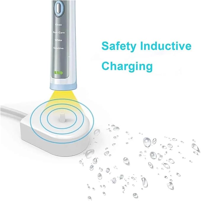 Charger BaseCompatible for PhilipsCompatible for Sonicare HX6100 Electric Toothbrush(EU Plug)