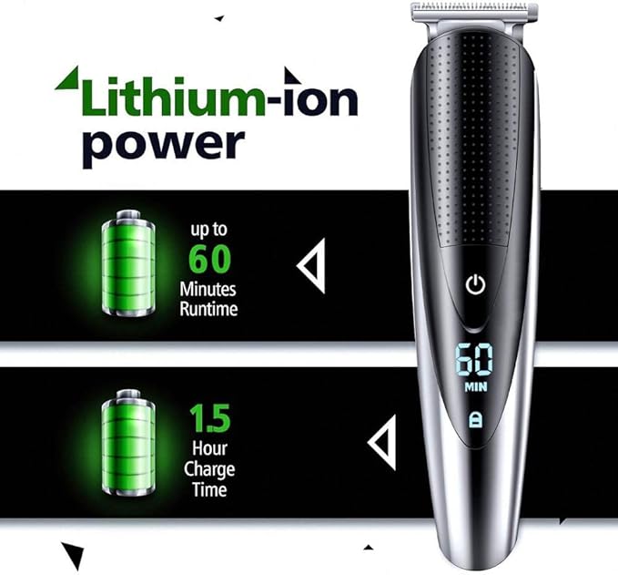 Hair ClippersBeard Trimmer for Men All in One Hair Trimmer for Men Beard Grooming Kit Electric Shaver Body Groomer Hair Clipper Facial Nose Ear Trimmer Washable