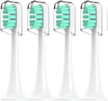 Compatible for T300/T500/T700 Electric Toothbrush Heads Refill 4/20Pcs(4Green)