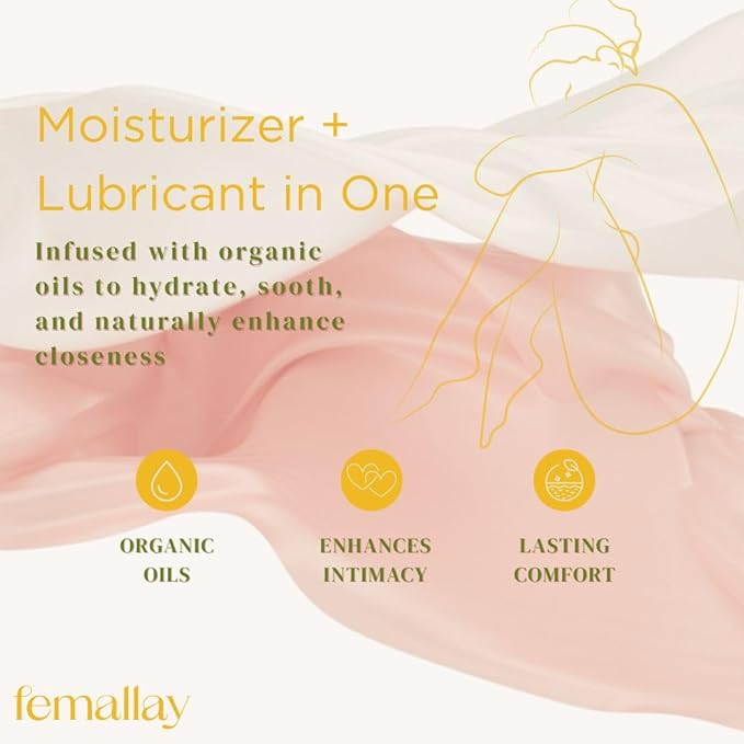 Femallay Organic Vaginal Melts – Pineapple 2 Pack – Moisturizes and Refreshes – 14 Count + Applicator