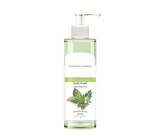 Basil &amp Parsley Revitalizing Body Wash | Soften Skin | Provides Natural Brightness | Deeply Cleanses | 100% Botanical Extracts | Suitable for All Skin Types | 200ml | 6.76 Fl Oz
