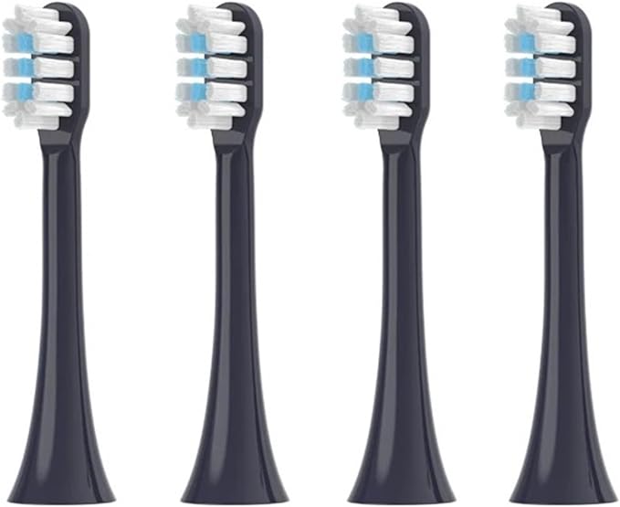 4/8/12/16PCSCompatible for XIAOMI MIJIA T302 Replacement Toothbrush Heads Sonic Brush(T302 Purple-4pcs)