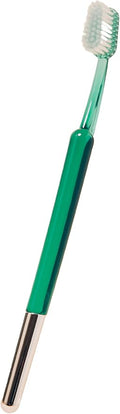 TRASK The Better Brush - Luxury Soft Bristle Dentist Designed Manual Toothbrush for Adults Verde