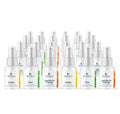 KOKU Citrus Hand &amp Body Spray Set of 3 Scents | Lemon-Lime-Mandarin Orange | 24 x 1.2 fl oz | Family Pack