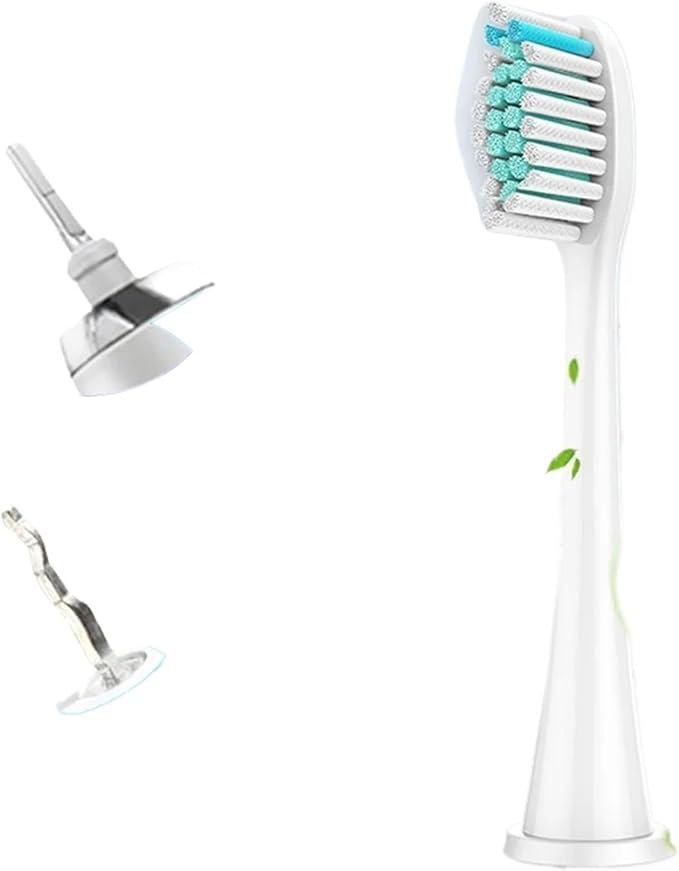 Electric Toothbrush Head Replaceable Sonic Suitable Compatible for 's Brush(White 16pcs)