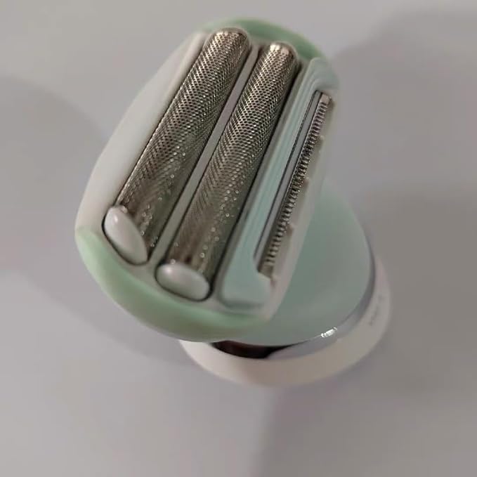 Replacement Hair Removal Outer Foil + Inner Blade + Knife Holder for BRL170/50BRL180BRL160 Women't Electric Shaver Razor Cutter Head Kits Accessory (Green)