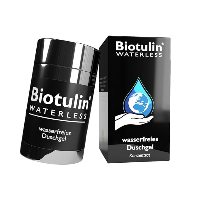 HNC Waterless shower gel 70 grams 2.47 oz Compatible with Biotulin