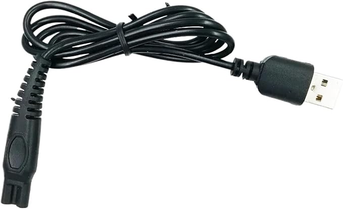 USB Charging CableCompatible for PhilipsElectric Shaver Hq9 HQ8 HQ8505 AT895 S5000 HQ7310 HQ6070 PT720 PT725 AT798 HQ8140.
