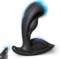 Remote Silicone Control Prostrate Massage Kit with Water Resistant Play in Anywhere You Like (Black) for Man Rechargeable Body Massager with 12 Modes for Men Relax Massaging YR02