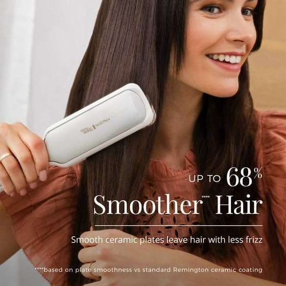 Remiington Professional 2 Shine Therapy Hair Straightener Flat Iron