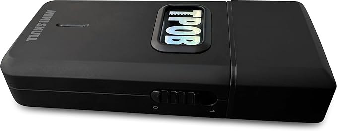 TPOB Mini Skull Single Shaver Compact Design that can fit in Your Pocket with a Turbo Charged Motor Perfect for Both Professional and at-Home use (Black)
