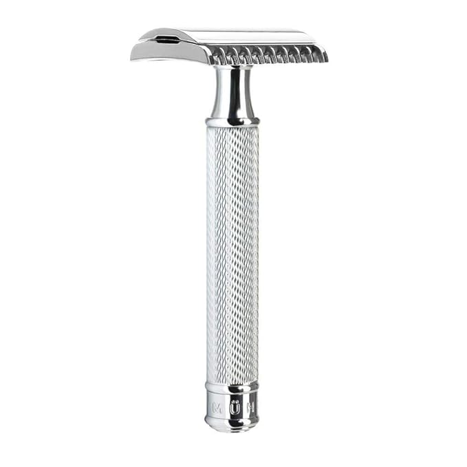 MÜHLE TRADITIONAL R41 Double Edge Safety Razor (Open Comb) For Men - Perfect for Every Day Use Barbershop Quality Close Smooth Shave