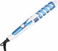 Automatic Spiral Hair Curling Iron Wave Hair Stick Spiral Easy-to-use Curling Wand Long-Lasting Salon-Quality Curls and Waves (Color : Blue)