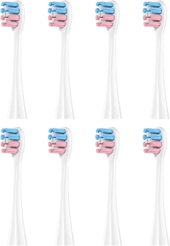 Replacement Toothbrush HeadCompatible for Oclean Electric A1K/K3/K3PRO/P3K6/P3K7 Soft Bristles Accessory(8pcs)