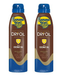 Bananas-Boat Deep Tanning Oil Spray SPF 4 Clear Dry Sunscreen Spray Dark Tanning Oil 6 oz (pack of 2)