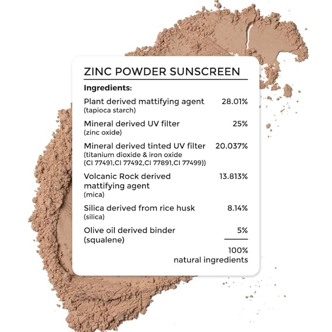 Brillare ZINC Powder Sunscreen - Bronze 03