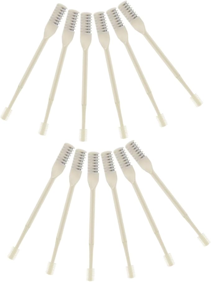 60pcs Manual Nasal Hair Trimmer Portable Nose Hair Cutter for Men and Women Dual- Design for and Precise Nose Removal