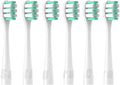 6/12PCS D1/D2/D3 Replacement Electric Toothbrush Head Soft Bristles Cleaning Vacuum Replace Brush with Dust Cover(6PCS White)