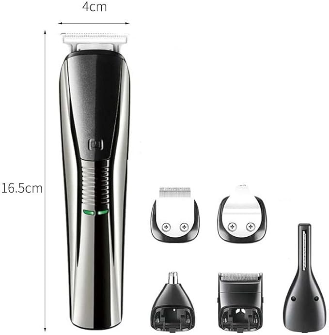 Beard Trimmer for Men Hair Clippers Hair Trimmer Waterproof Mustache Body Nose Ear Facial Cutting Shaver Electric Razor All in 1 Grooming Kit USB Rechargeable