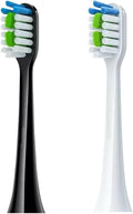 16pcs Replacement Toothbrush Heads Compatible for Revyline RL040 Teens/RL040 infly t03s Accessories(16PCS Black)