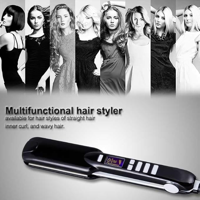 Professional Titanium Hair Straightener plancha de Pelo Keratin Treatment Flat Irons for Salon