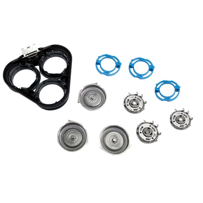 SH30 SH50 52 Series Complete Shaver Heads Replacement for Norelco Series PT724/41 PT729/41 S738/17 S738/82 S1150/81 S1160/81 S1570 S1560/81 S3310/81