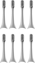 8 pcs Toothbrush HeadCompatible for ENCHEN Aurora T+/T2 Electric Head Accessories Adult Replacement Brush Nozzle(Grey 8pcs)