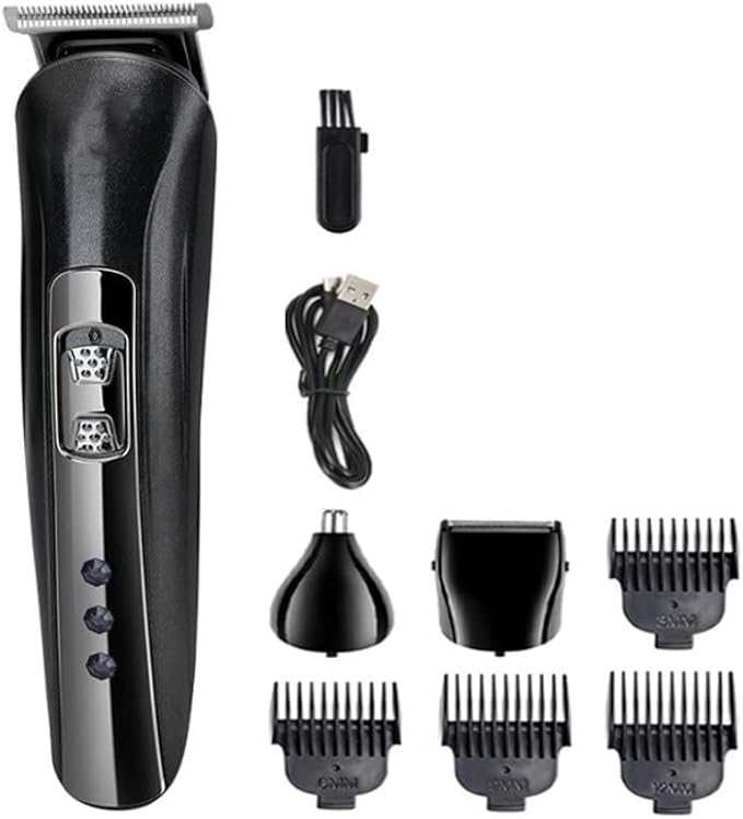 Hair ClippersBeard Trimmer for Men 3in1 Rechargeable Shaver Hair Trimmer Electric Nose Clipper Professional Men Beard Razor Haircut Cutting Machine Styling