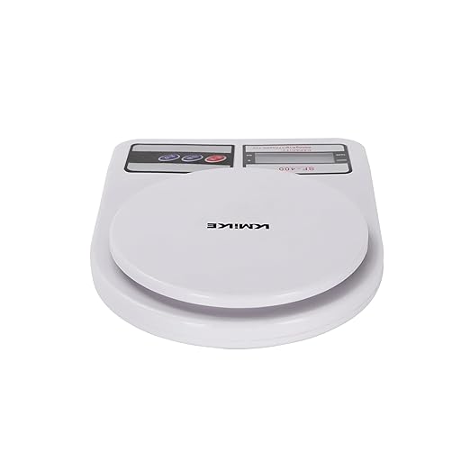 KMIKE Digital Scales for Body Weight with Ultra-Wide Platform and Large LCD Display Auto On and Off Scale High Standards Sturdy Tempered Glass Black