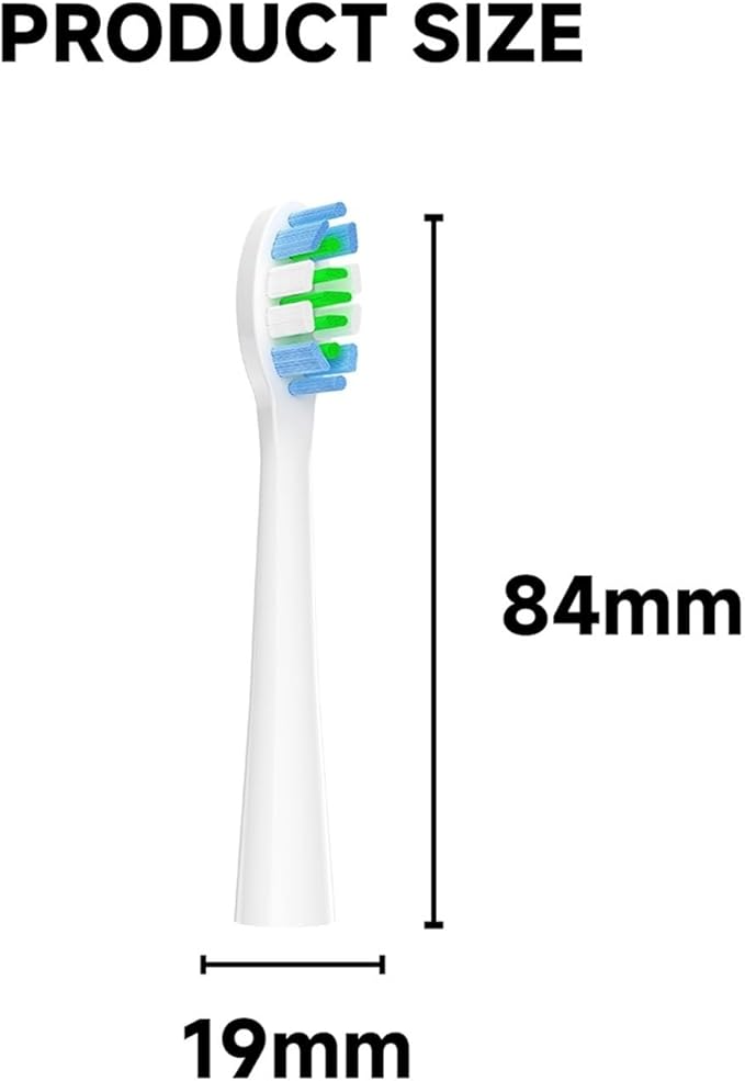 Toothbrush Heads Compatible for Y1S/P10pro/U3S/Y10/Y20(12PCS)